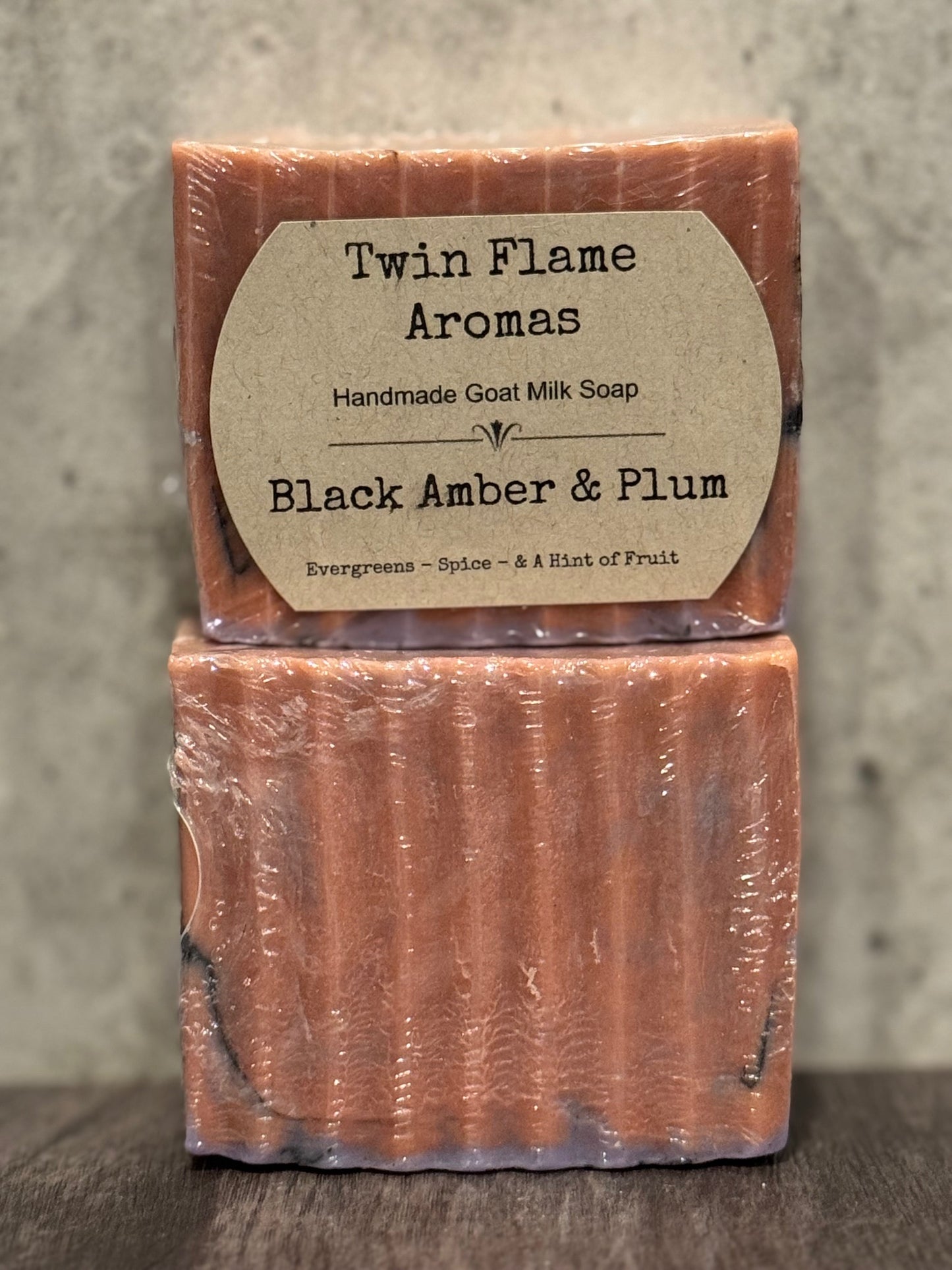 Black Amber & Plum Goat Milk Soap 4.13oz