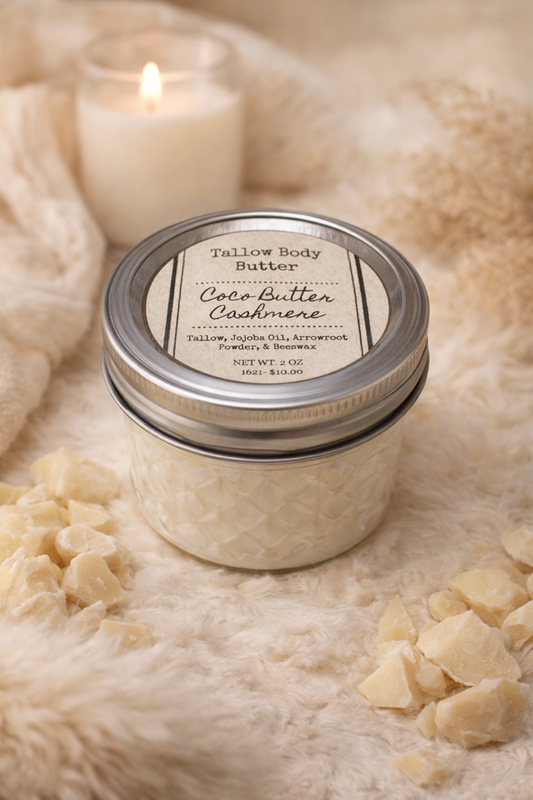 Tallow (Coco Butter Cashmere) Body Butter 2oz